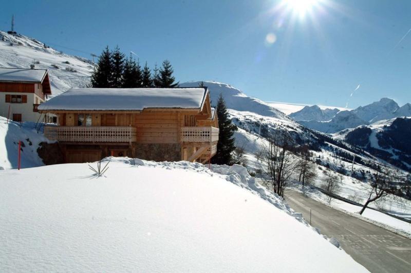 Chalet Odalys Les Sapins Alpe d'Huez Exteriör bild